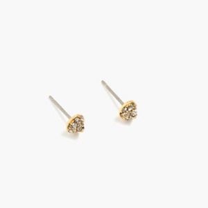 NWOT Madewell Micro Pave Cone Stud Earrings (Rare)